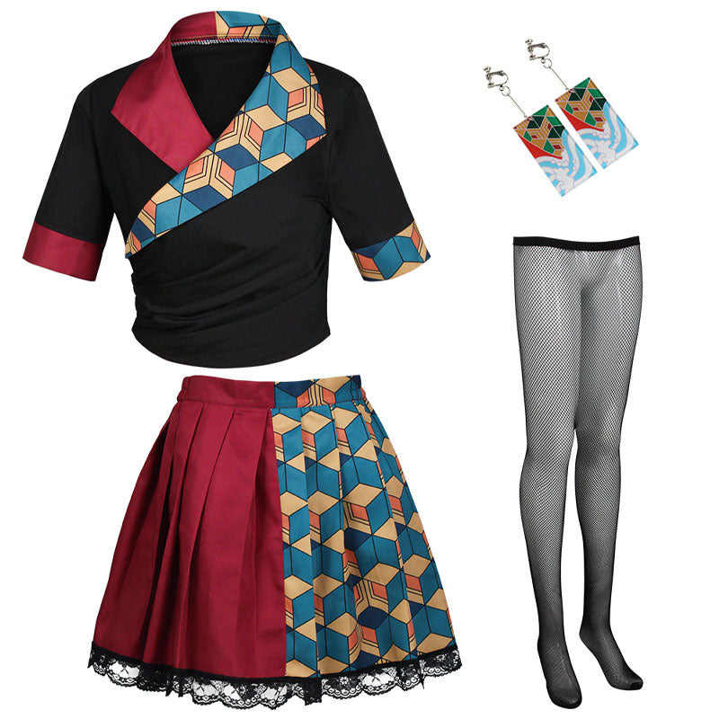 Demon Slayer Kimetsu no Yaiba Giyuu Tomioka Cosplay Costumes