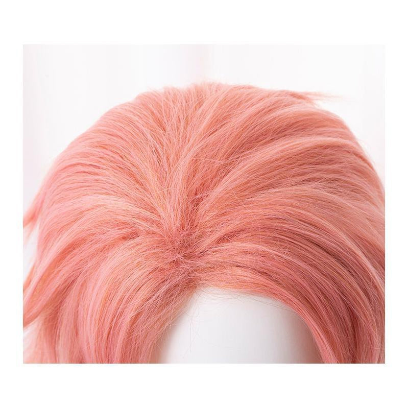 Demon Slayer Kimetsu no Yaiba Sabito Orange Pink Cosplay Wigs