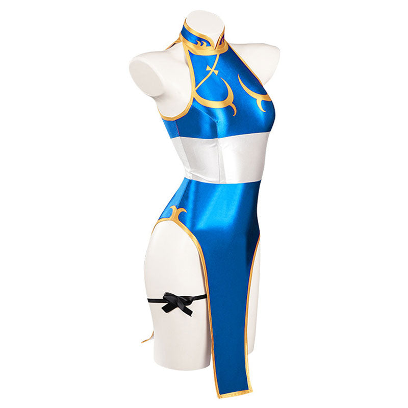 Street Fighter 6 Chun-Li Swimsuit Cosplay Costumes