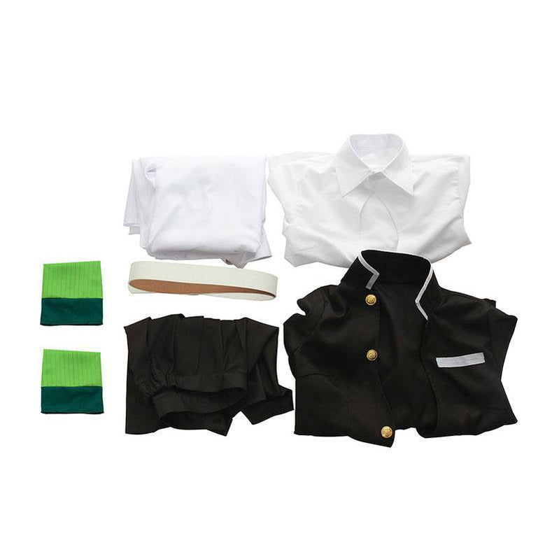 Demon Slayer Kimetsu no Yaiba Mitsuri Kanroji Female Uniform Cosplay Costume