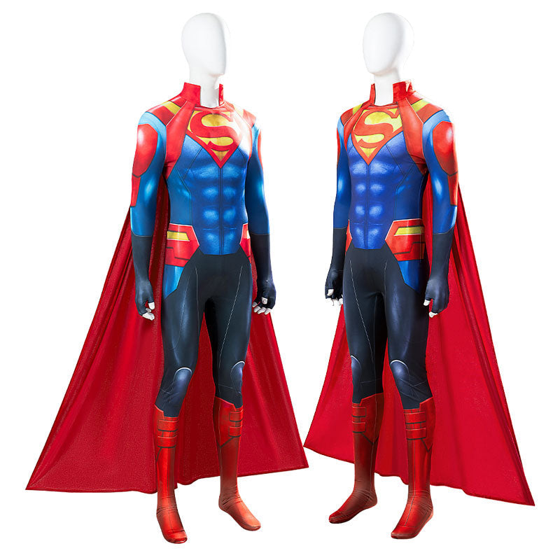 Superman 2018 Jonathan Kent Jumpsuit Cosplay Costumes