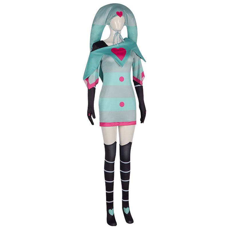 Hazbin Hotel Fizzarolli Dress Cosplay Costumes