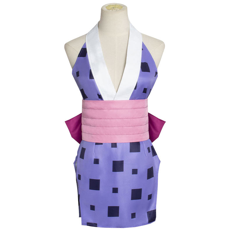Demon Slayer Kimetsu no Yaiba Makio Suma Hinatsuru Slit Skirt Cosplay Costumes