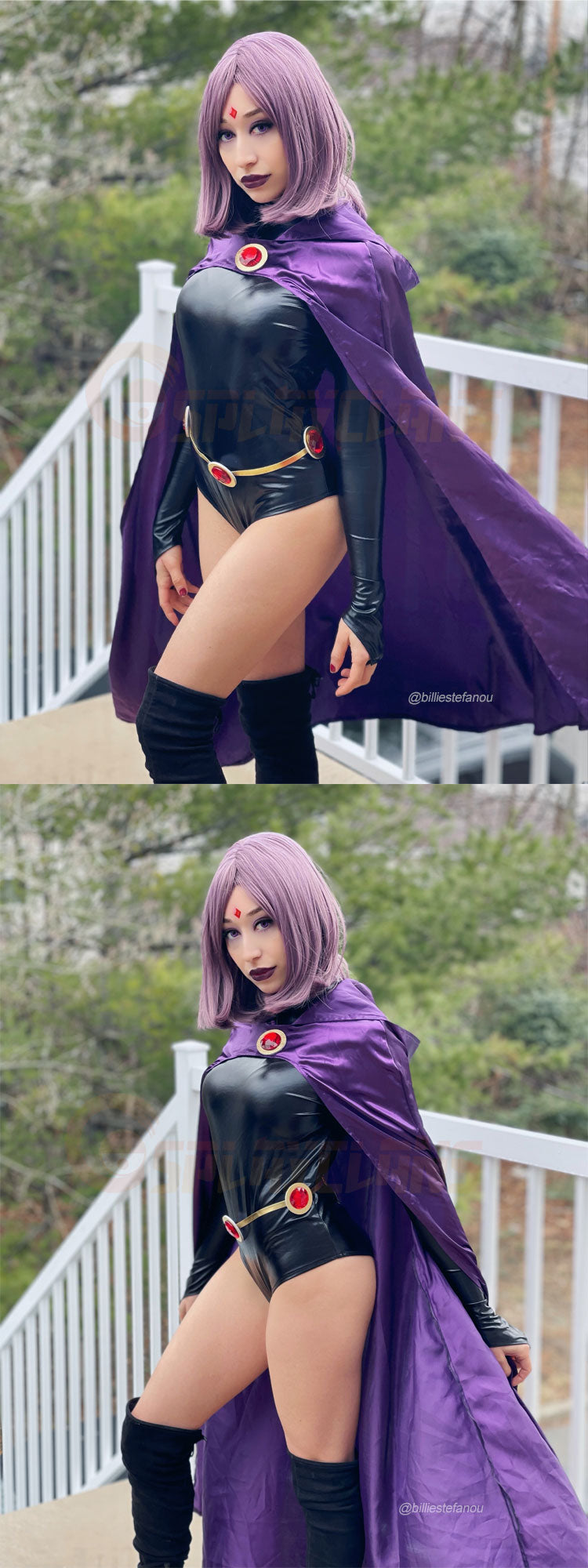 DC New Teen Titans Raven Cosplay Costumes