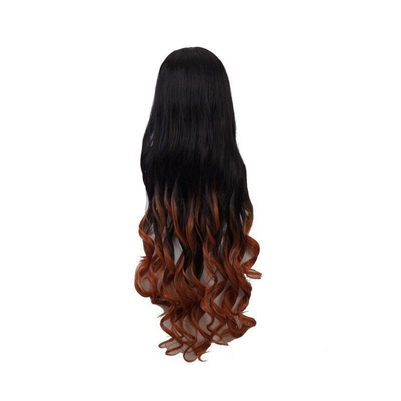 Demon Slayer Kimetsu no Yaiba Nezuko Kamado Long Cosplay Wigs