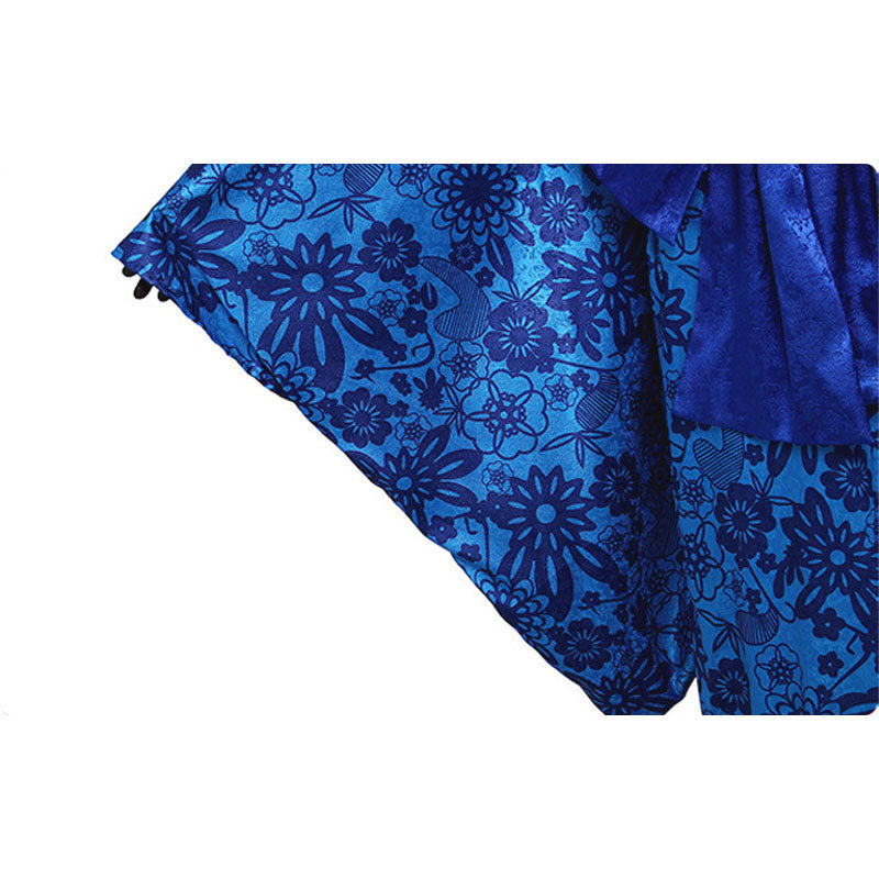 Demon Slayer Kimetsu no Yaiba Inosuke Hashibira Blue Cosplay Costumes