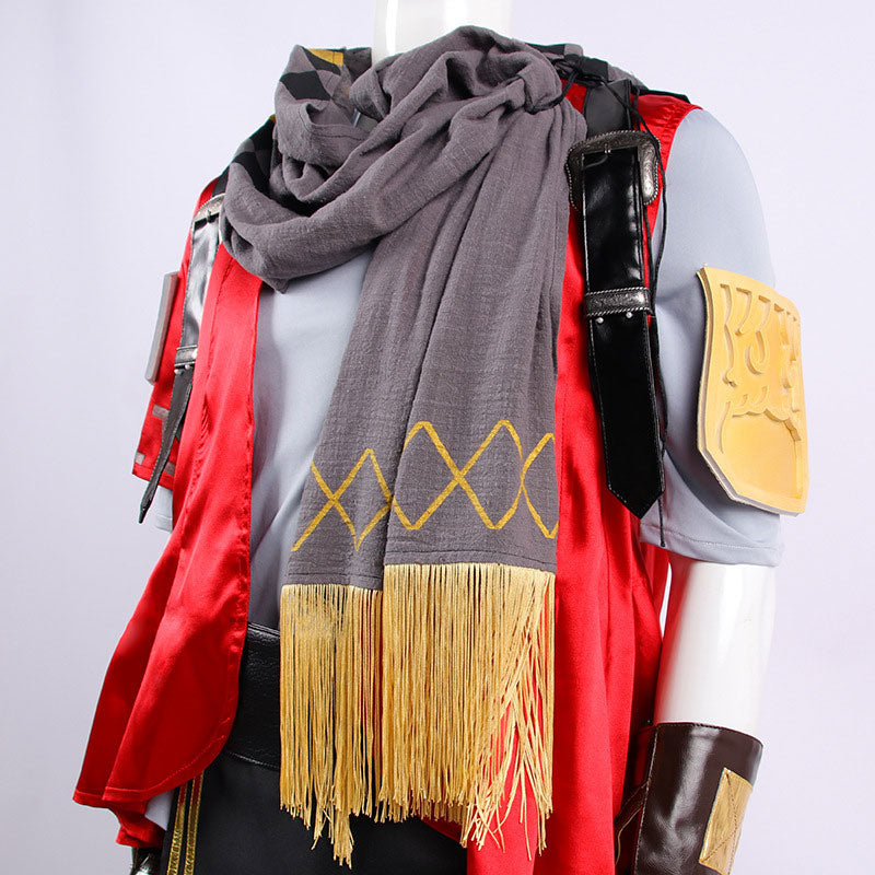 Final Fantasy XIV: Endwalker G’raha Tia Red Cat Cosplay Costume
