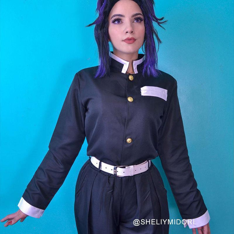Demon Slayer Kimetsu no Yaiba Shinobu Kocho Cosplay Costume