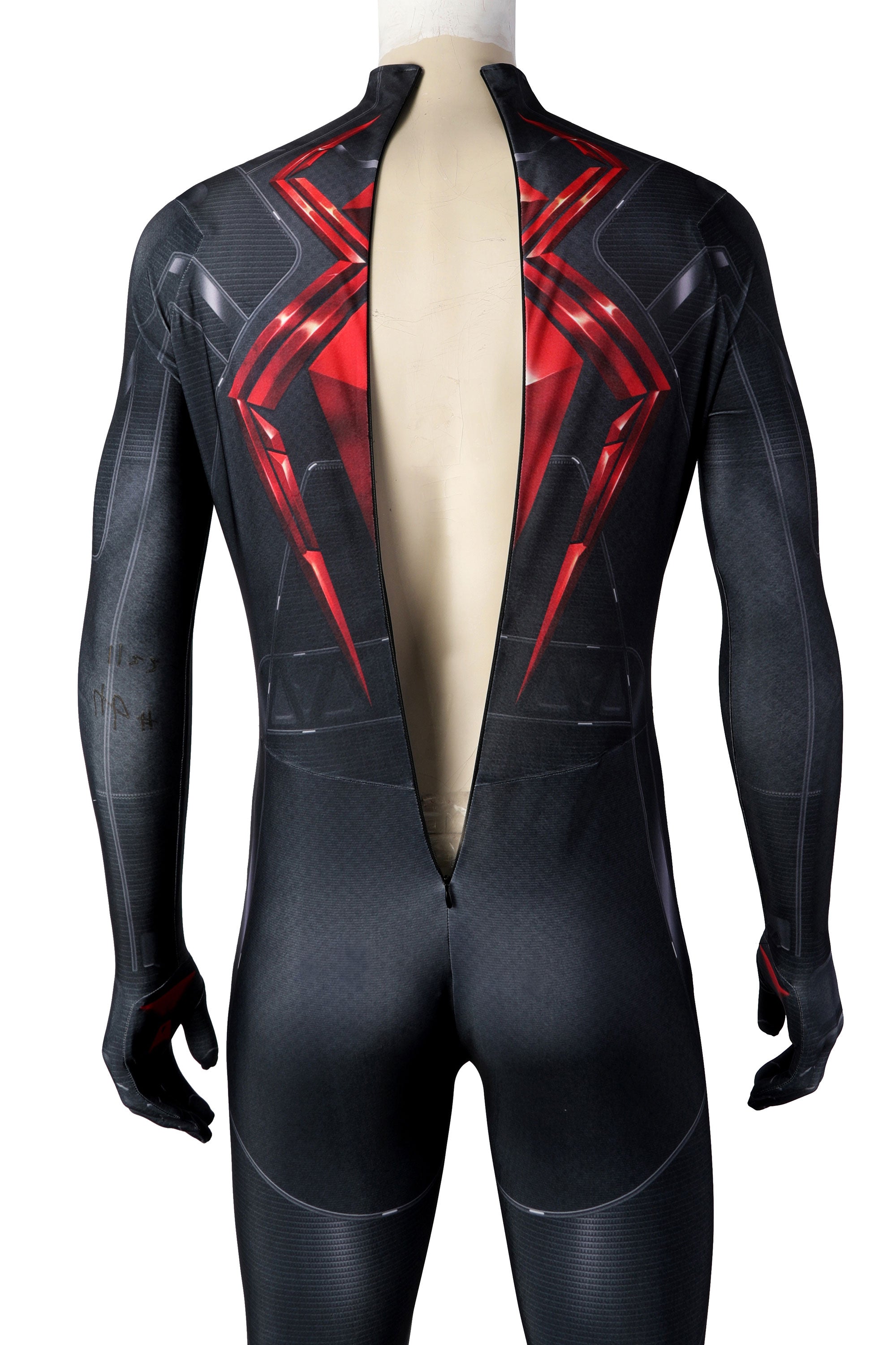 Spider-Man Dark Suit Jumpsuit Cosplay Costumes