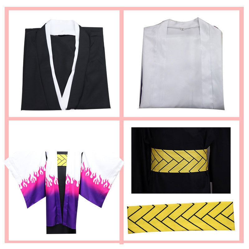 Demon Slayer Kimetsu no Yaiba Ubuyashiki Kagaya Cosplay Costumes