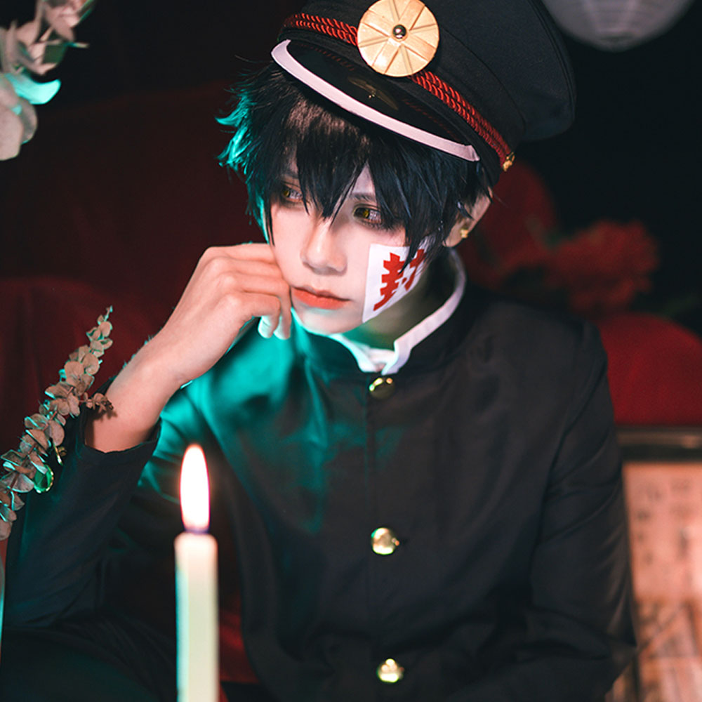 Jibaku Shounen Hanako-kun Hanako Yugi Amane Halloween Cosplay Costume