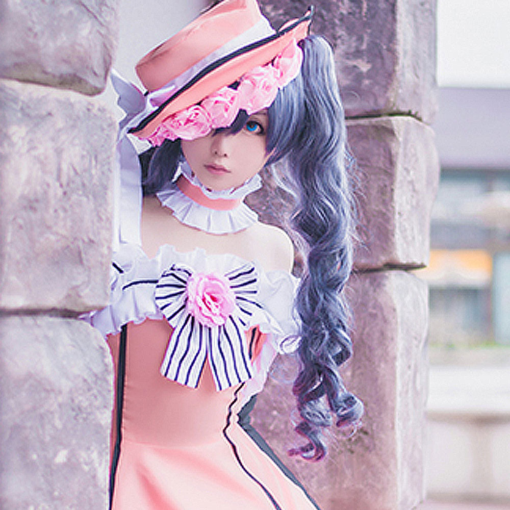 Black Butler Ciel Phantomhive Lolita Dress Halloween Cosplay Costume