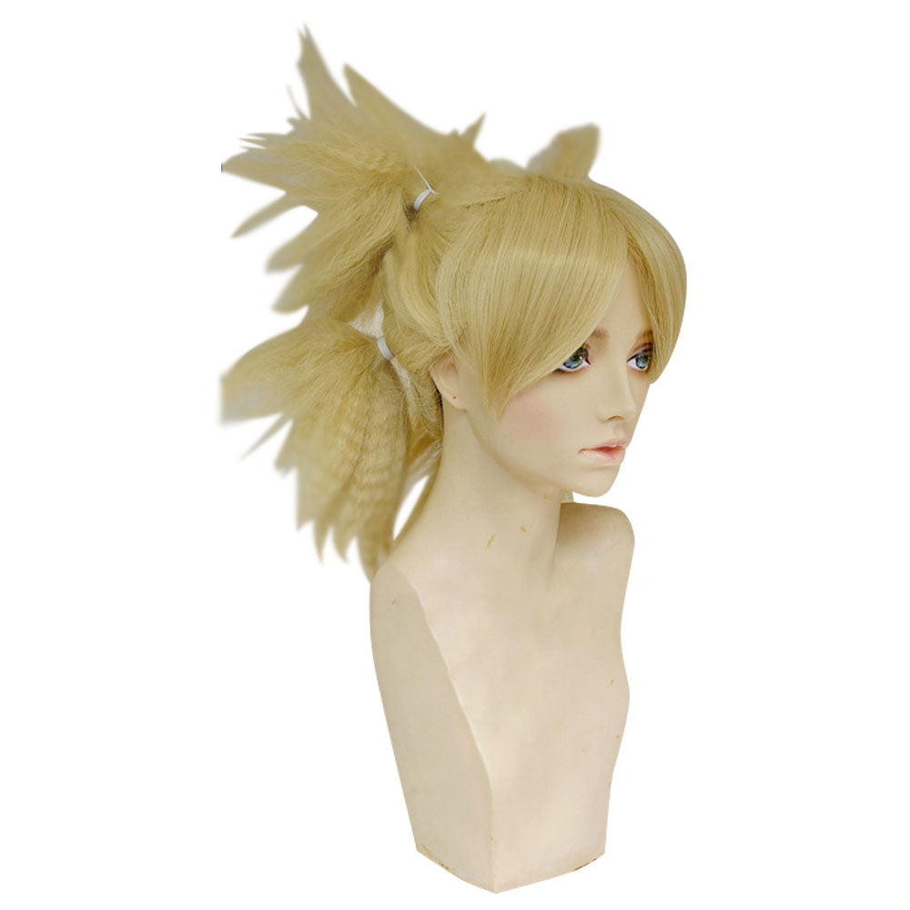 Temari from Naruto Halloween Golden Cosplay Wig