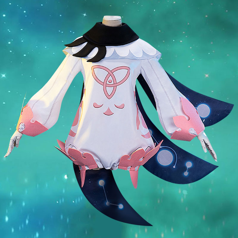 Genshin Impact Paimon Halloween Cosplay Costume