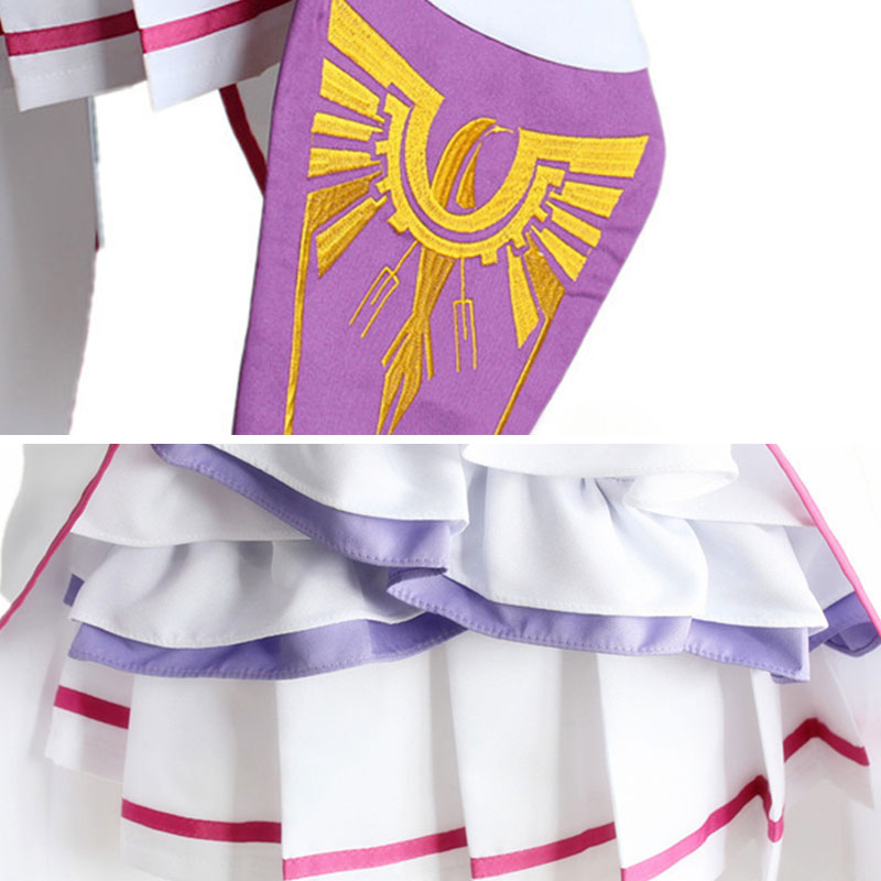 Re:Zero Starting Life in Another World Emilia Cosplay Custume