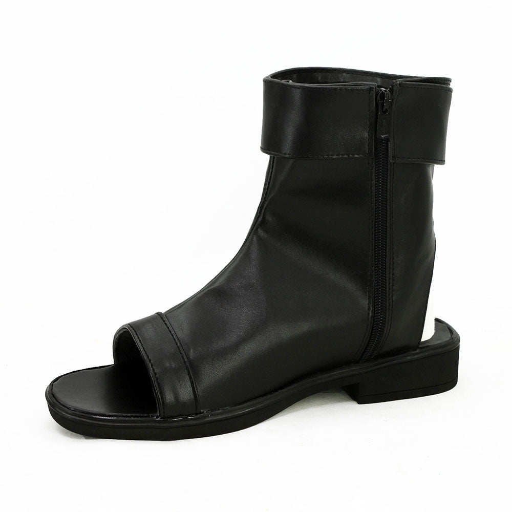Yuuhi Kurenai from Naruto Halloween Black Cosplay Shoes