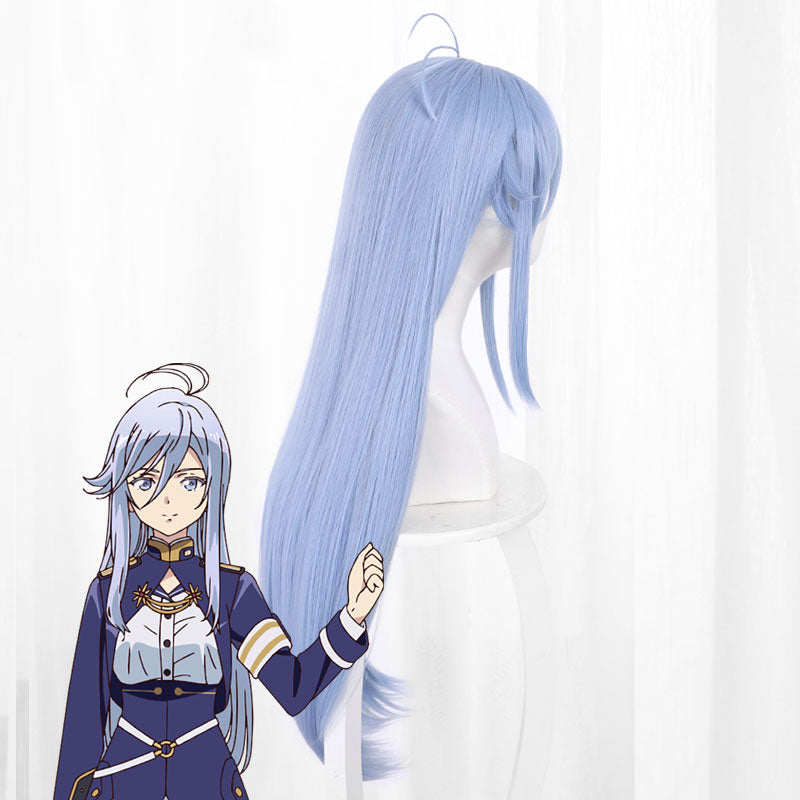 86-EIGHTY-SIX Vladilena Milize Blue Cosplay Wig