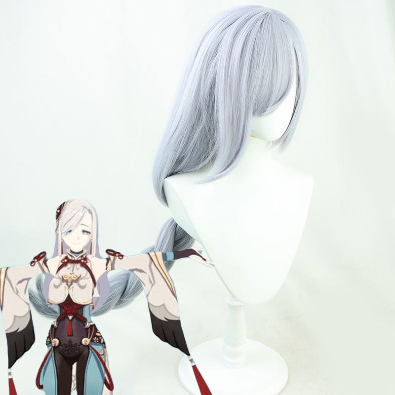 Genshin Impact Shen He Cosplay Wig