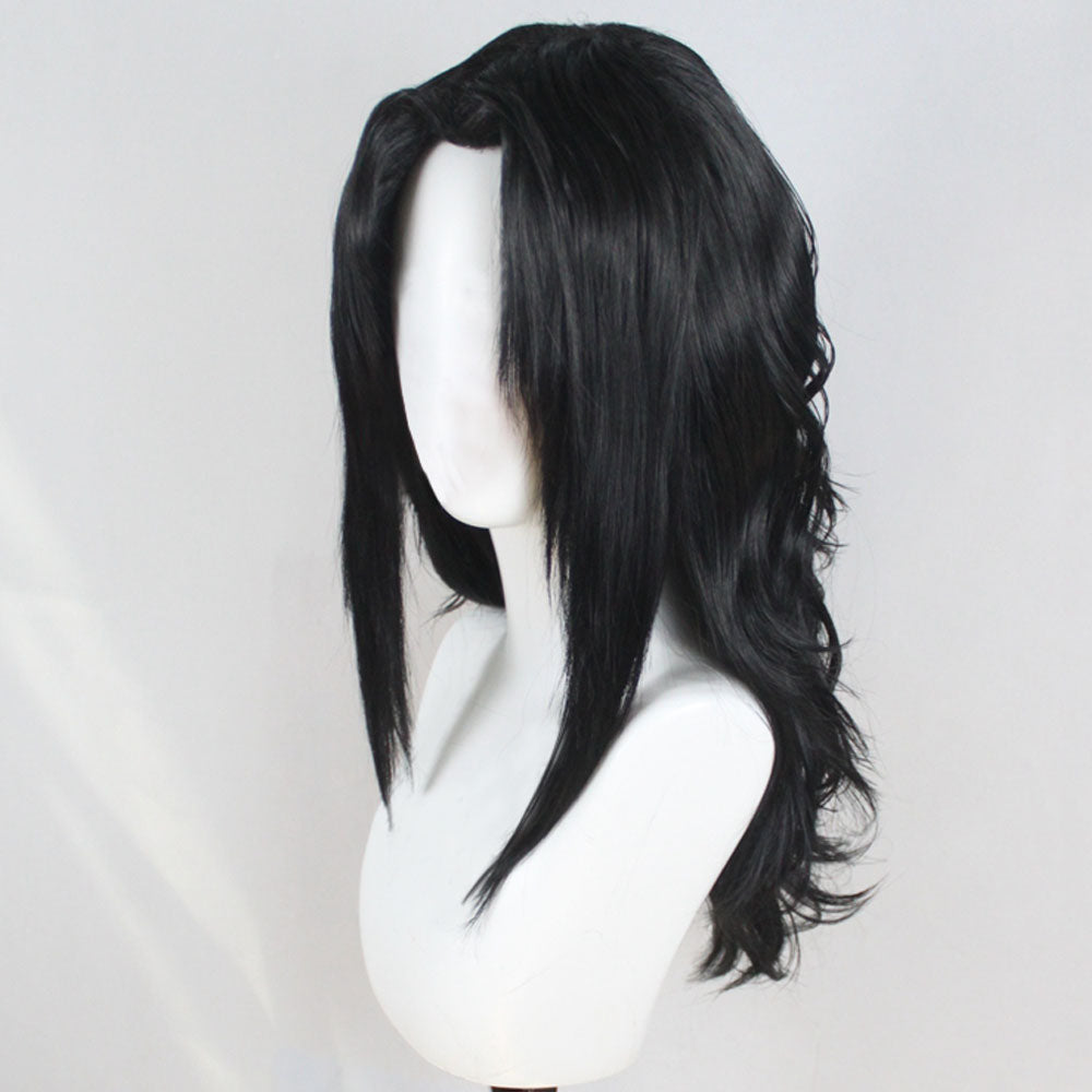 Kurenai Yuhi Sarutobi Kurenai from Naruto Halloween Black Cosplay Wig