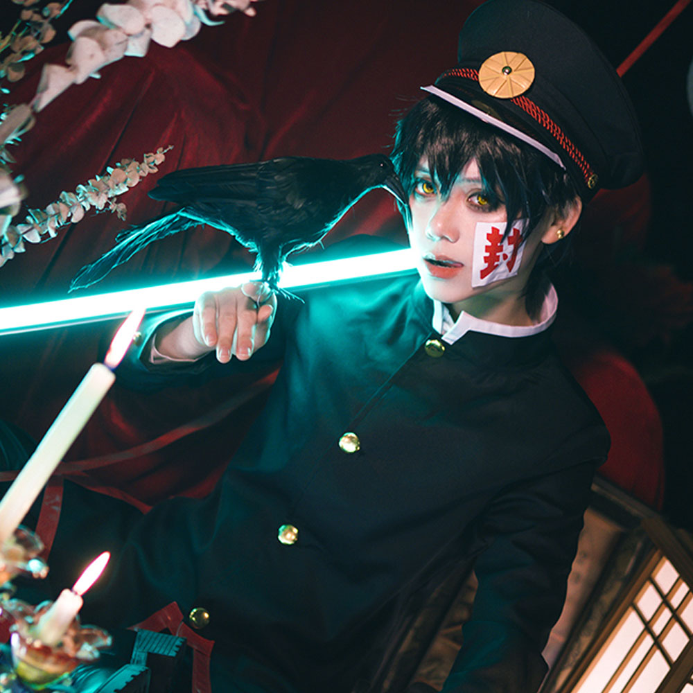 Jibaku Shounen Hanako-kun Hanako Yugi Amane Halloween Cosplay Costume