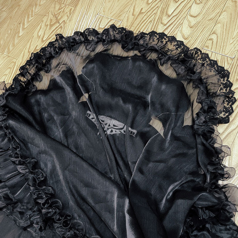 NieR: Automata 2B YoRHa No.2 Type B White Black Wedding Dress Cosplay Costume - Size Customization