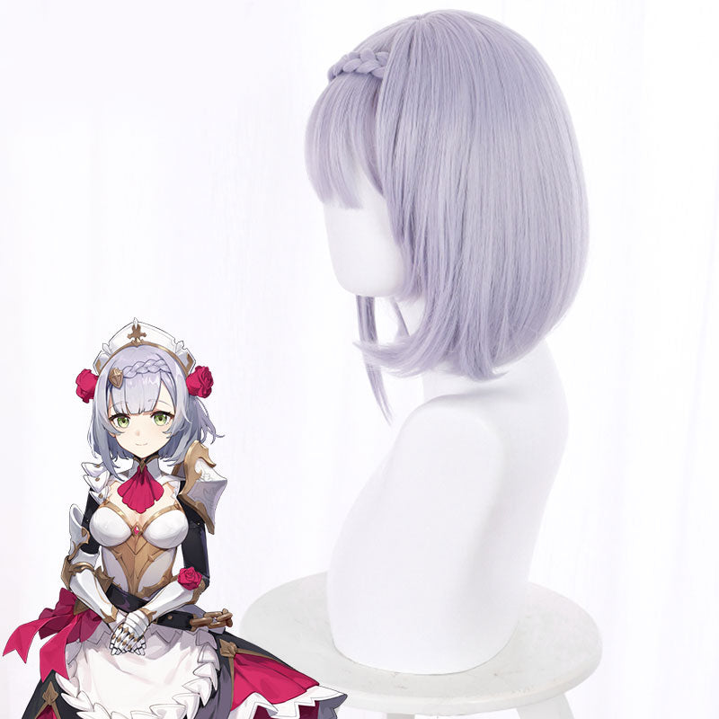 Genshin Impact Noelle Purple Cosplay Wig