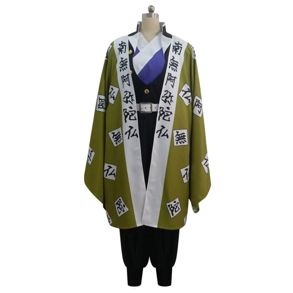 Kimetsu from Demon Slayer No Yaiba Gyomei Himejima Cosplay Costume