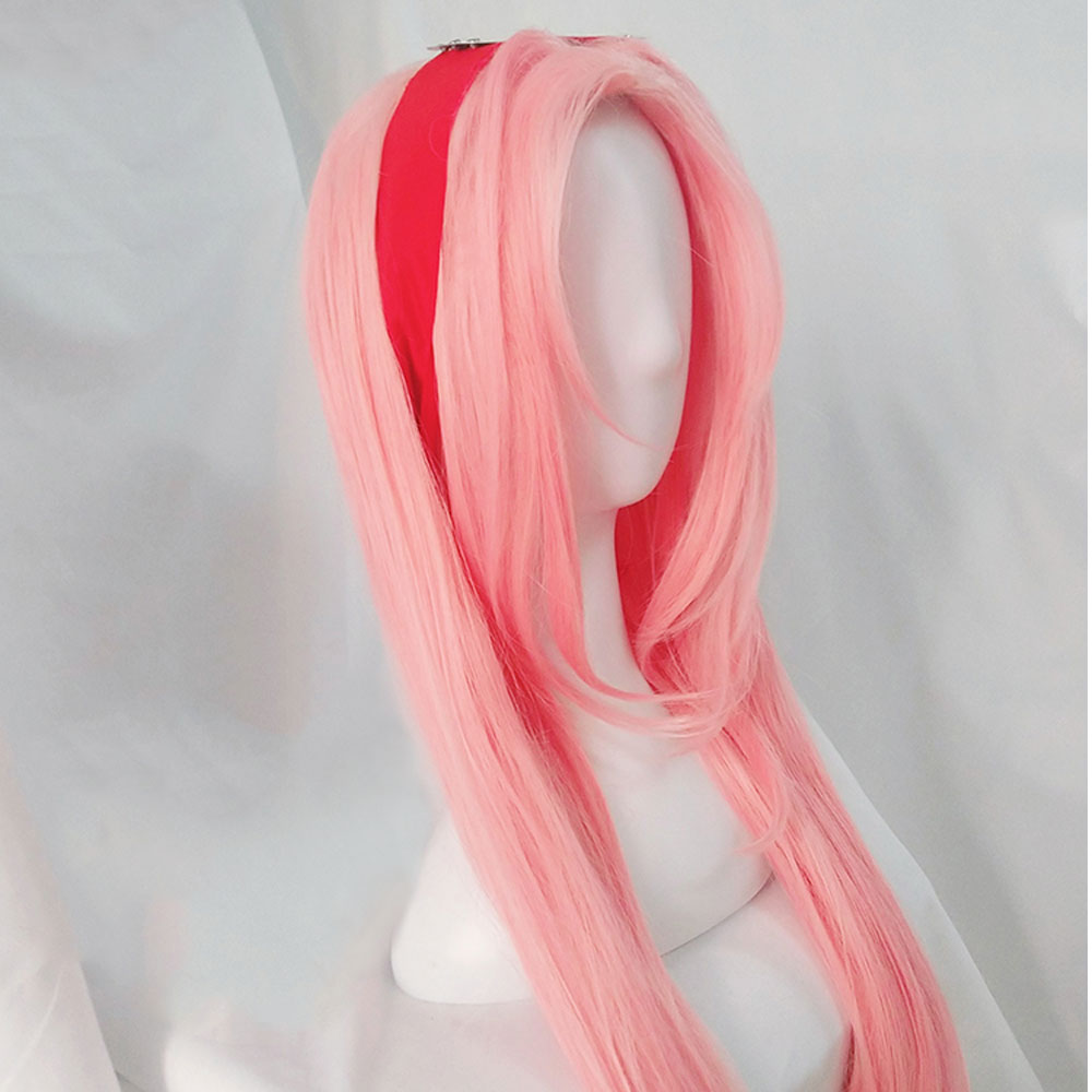 Sakura Haruno from Naruto Halloween Pink Cosplay Wig