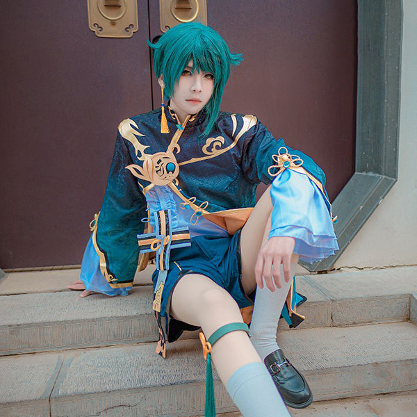 Xingqiu from Genshin Impact Halloween Cosplay Costume