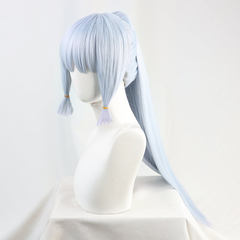 Genshin Impact Ayaka Blue Cosplay Wig