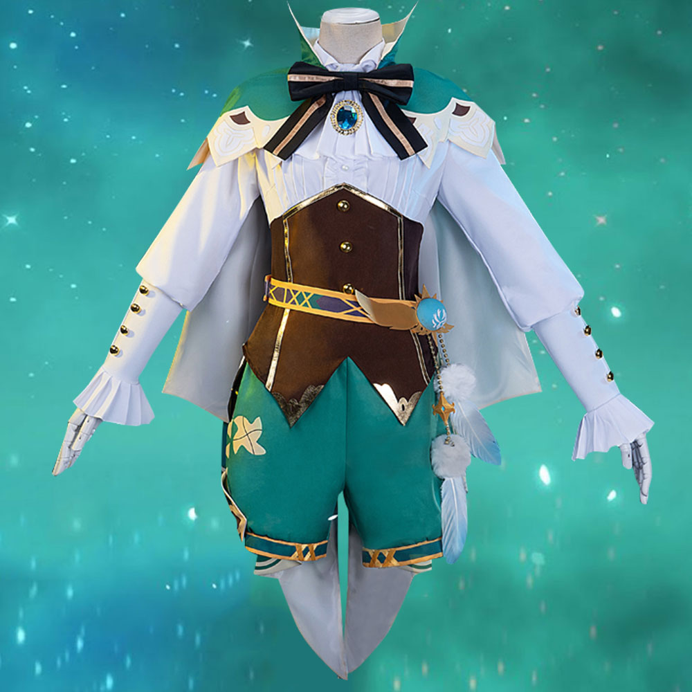 Venti from Genshin Impact Halloween Cosplay Costume