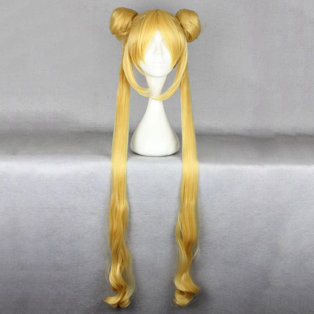 Sailor Moon Tsukino Usagi Golden Cosplay Wig