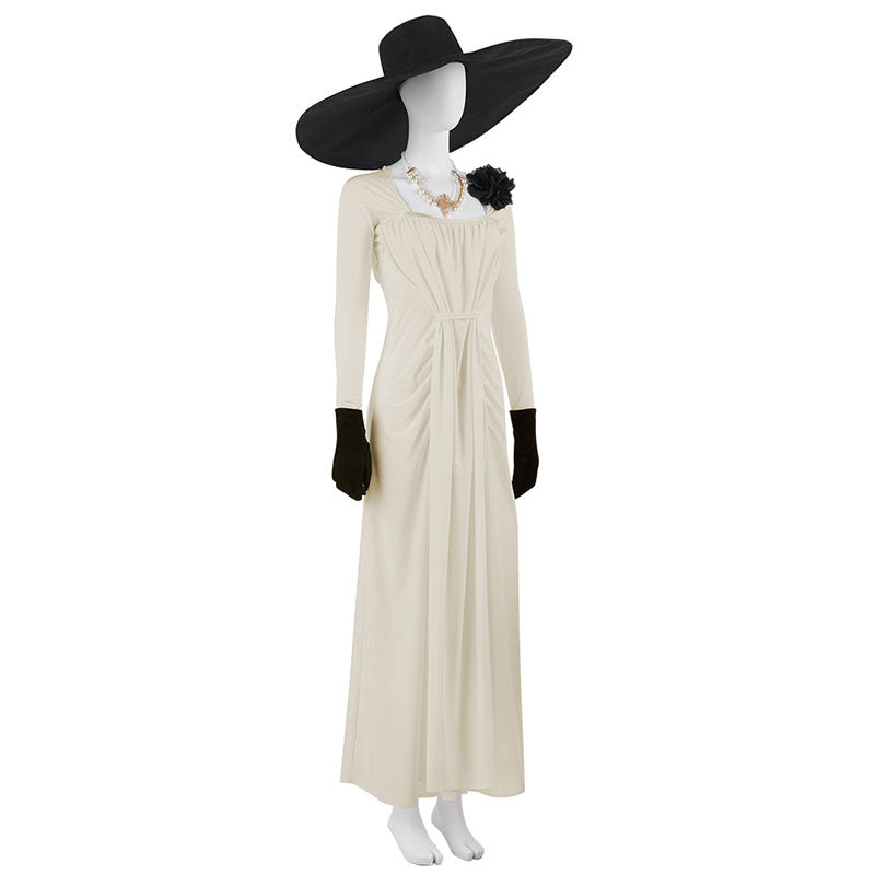 Resident Evil 8 Village Alcina Dimitrescu Vampire Lady Dimitrescu Halloween Cosplay Costume