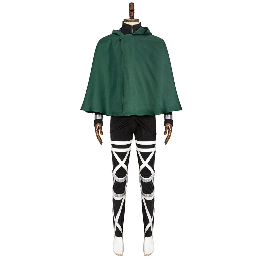 Attack On Titan Shingeki No Kyojin Final Season Levi Ackerman Cosplay Costume - Premium Edition