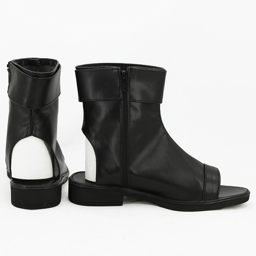 Yuuhi Kurenai from Naruto Halloween Black Cosplay Shoes
