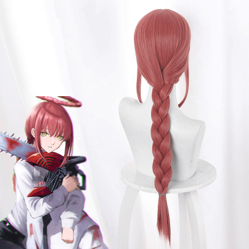 Chainsaw Man Makima Red Cosplay Wig