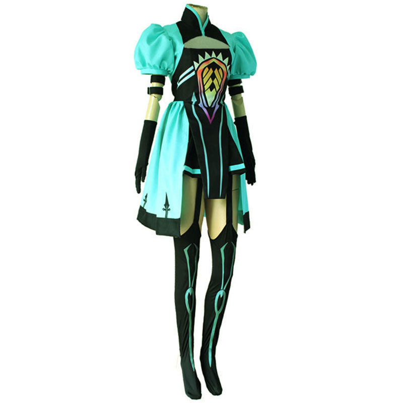 Fate/Apocrypha Atalanta Cosplay Costume and Wig