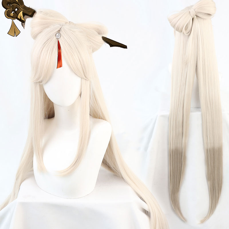 Genshin Impact Ningguang Golden Cosplay Wig