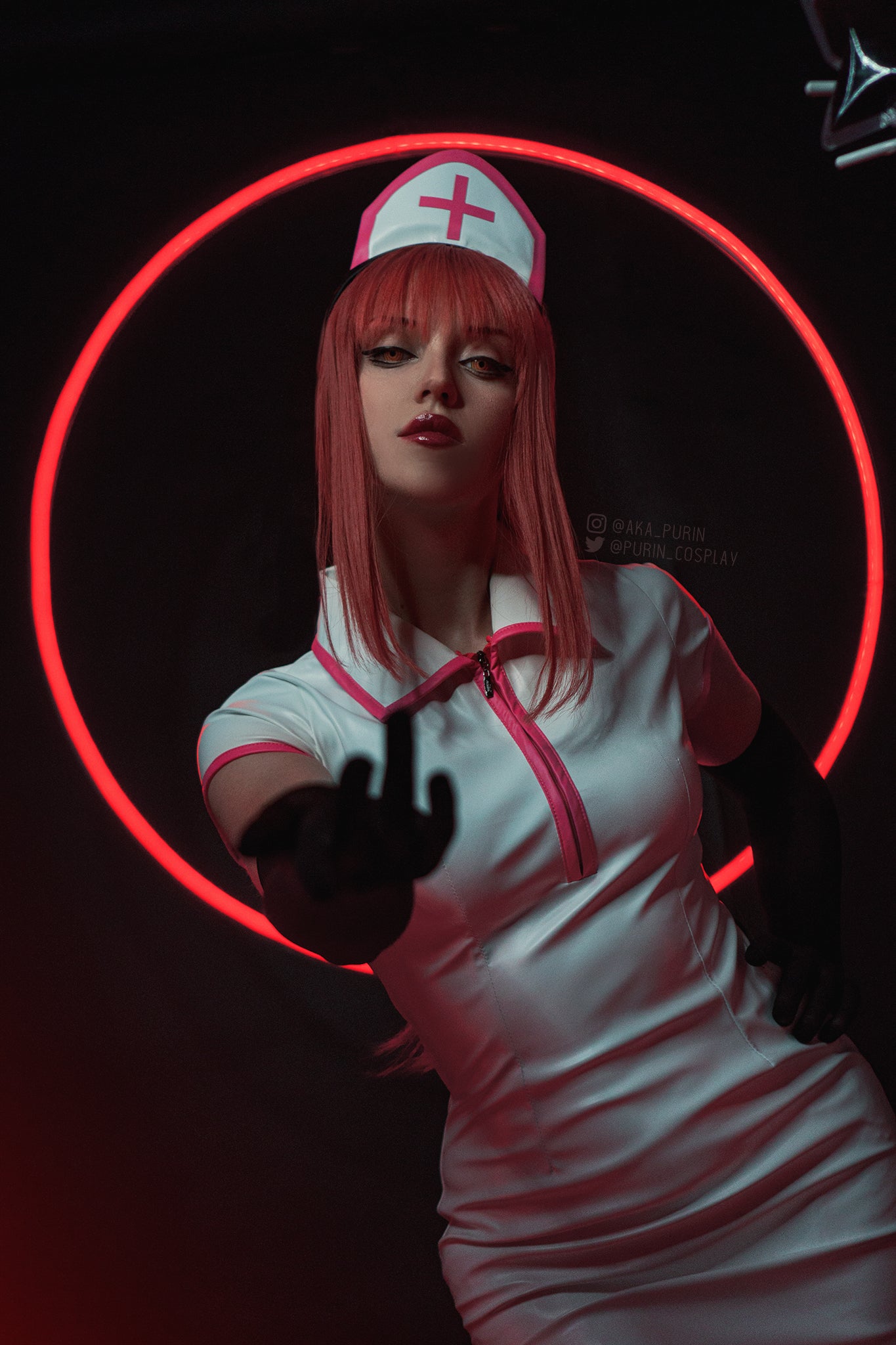 Chainsaw Man Power Makima Nurse Cosplay Costume