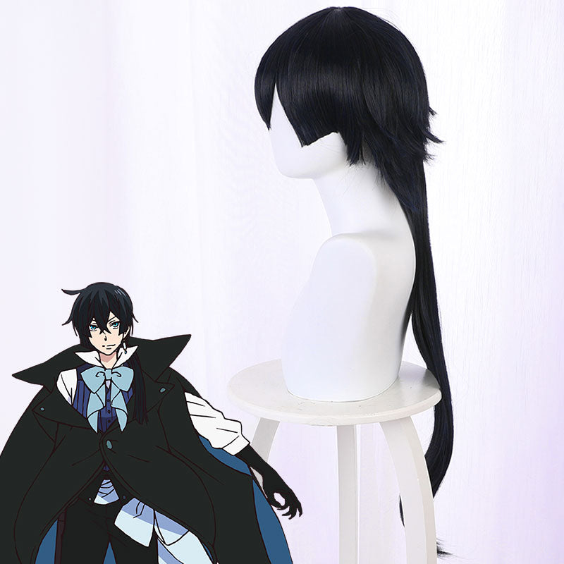 The Case Study of Vanitas Anime Vanitas Black Cosplay Wig