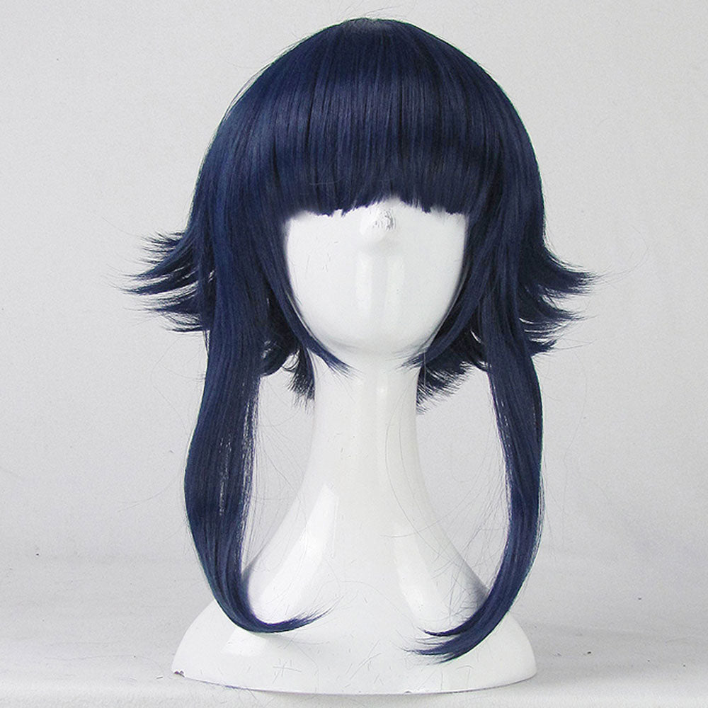 Young Hinata Hyuga from Naruto Halloween Blue Cosplay Wig