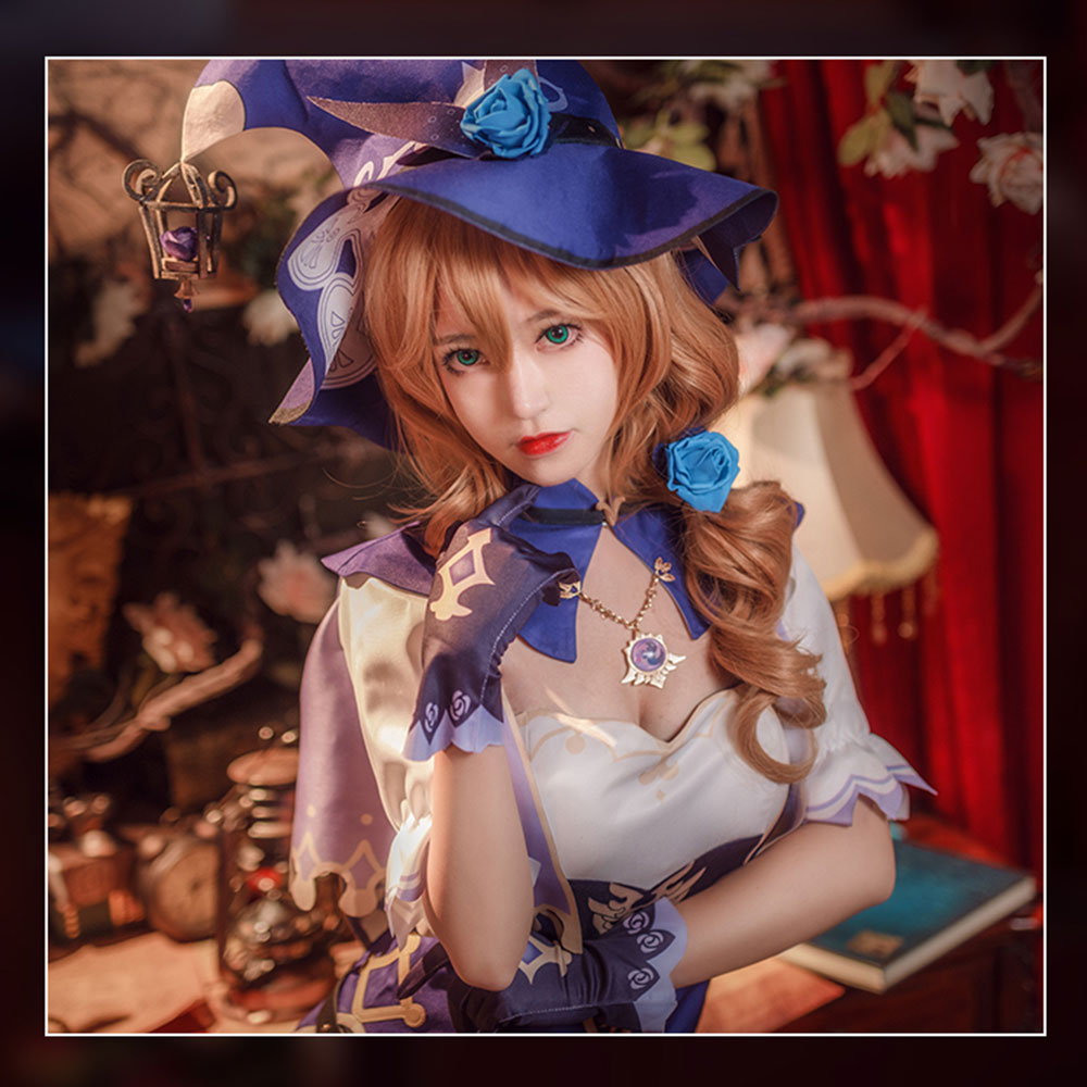 Genshin Impact Lisa Cosplay Costume