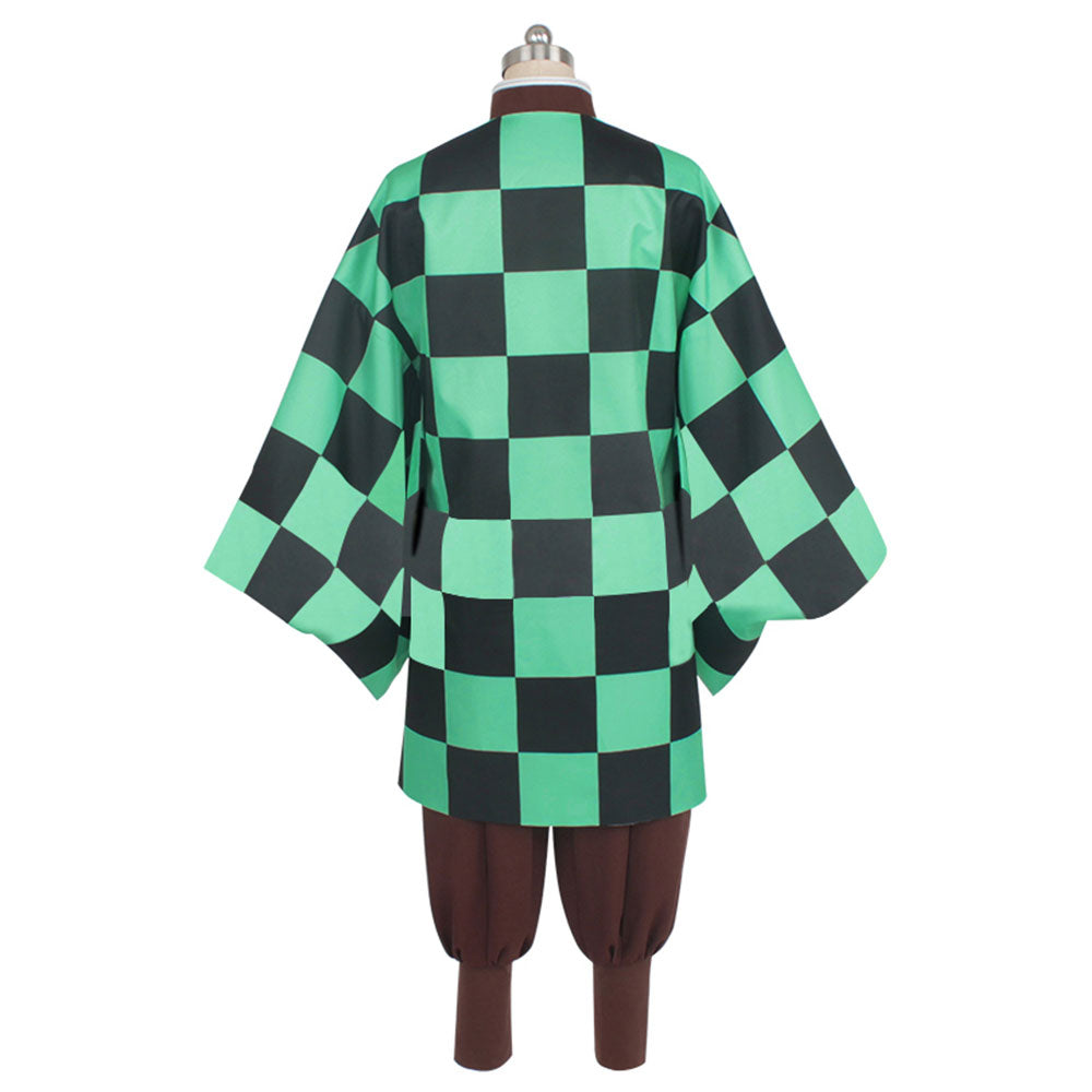 Demon Slayer: Kimetsu No Yaiba Tanjirou Kamado Animation Cosplay Costume