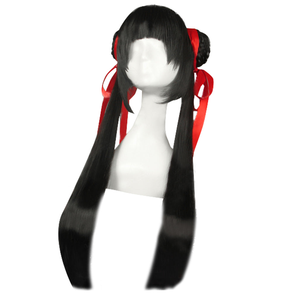 Cardcaptor Sakura Meiling Li Black Cosplay Wig