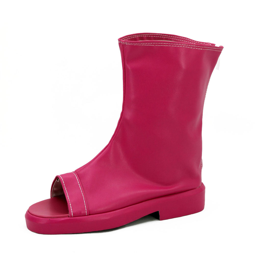 Himawari Uzumaki from Boruto: Naruto Next Generations Halloween Rose Red Cosplay Shoes