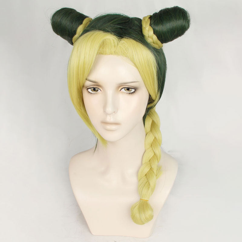 JoJo's Bizarre Adventure: Stone Ocean Anime Jolyne Cujoh Green Cosplay Wig