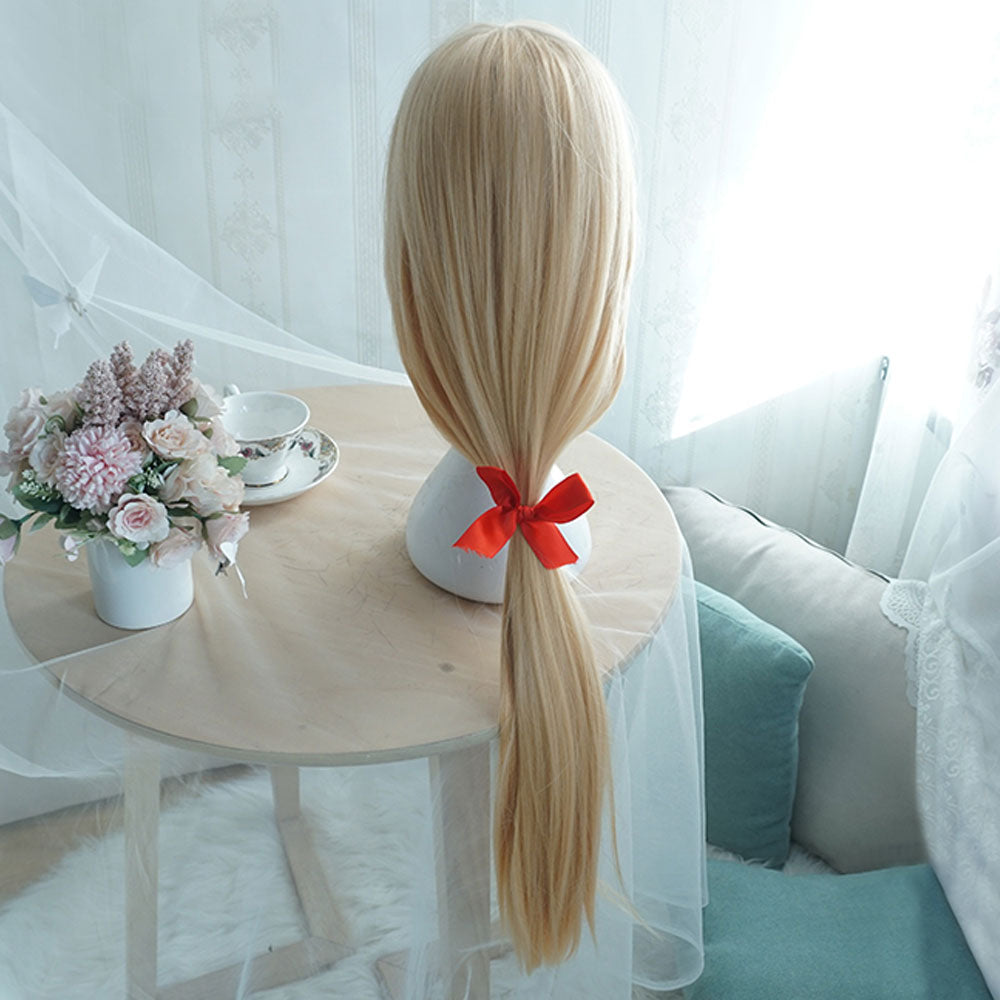 Tsunade from Naruto Halloween Golden Cosplay Wig