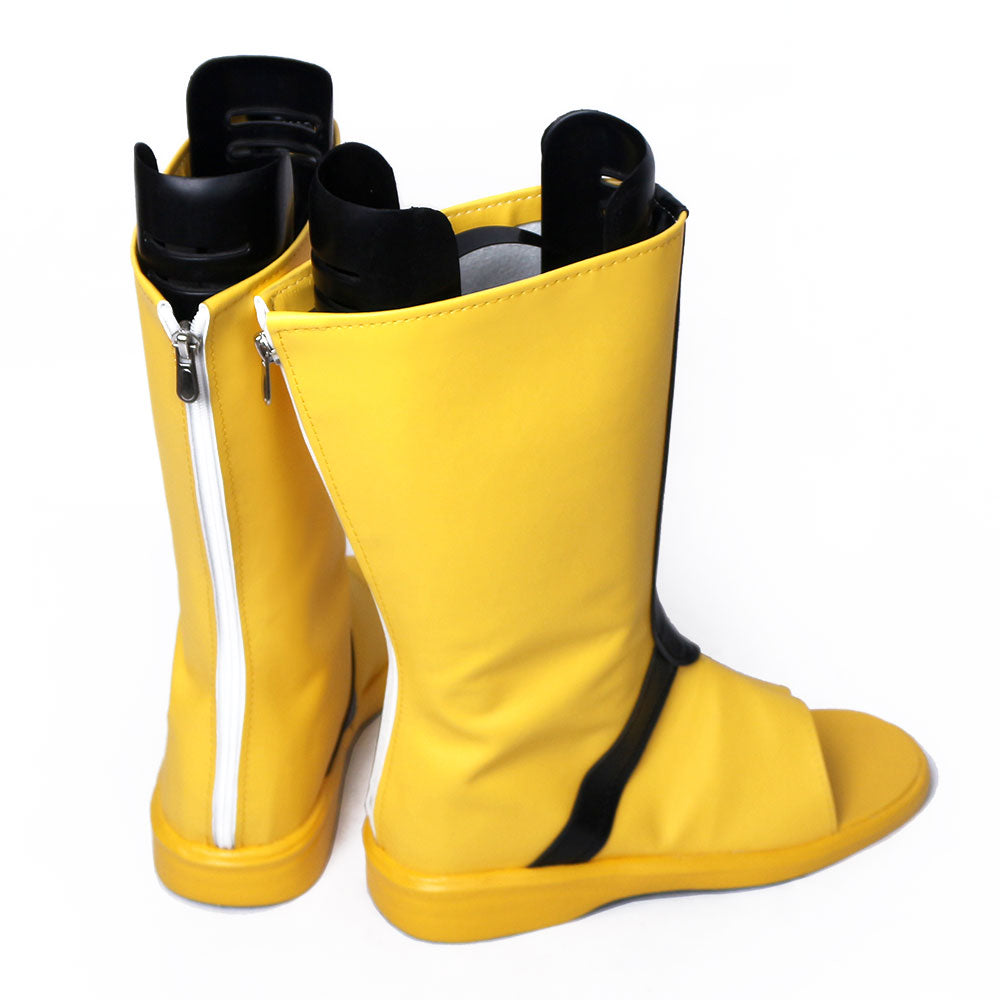 Uzumaki Naruto Nine-Tails Bijuu Mode from Naruto Halloween Golden Shoes Cosplay Boots