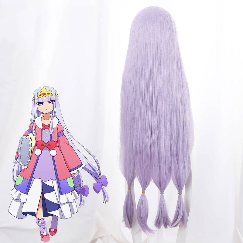 Sleepy Princess in the Demon Castle Princess Syalis Halloween Purple Cosplay Wig