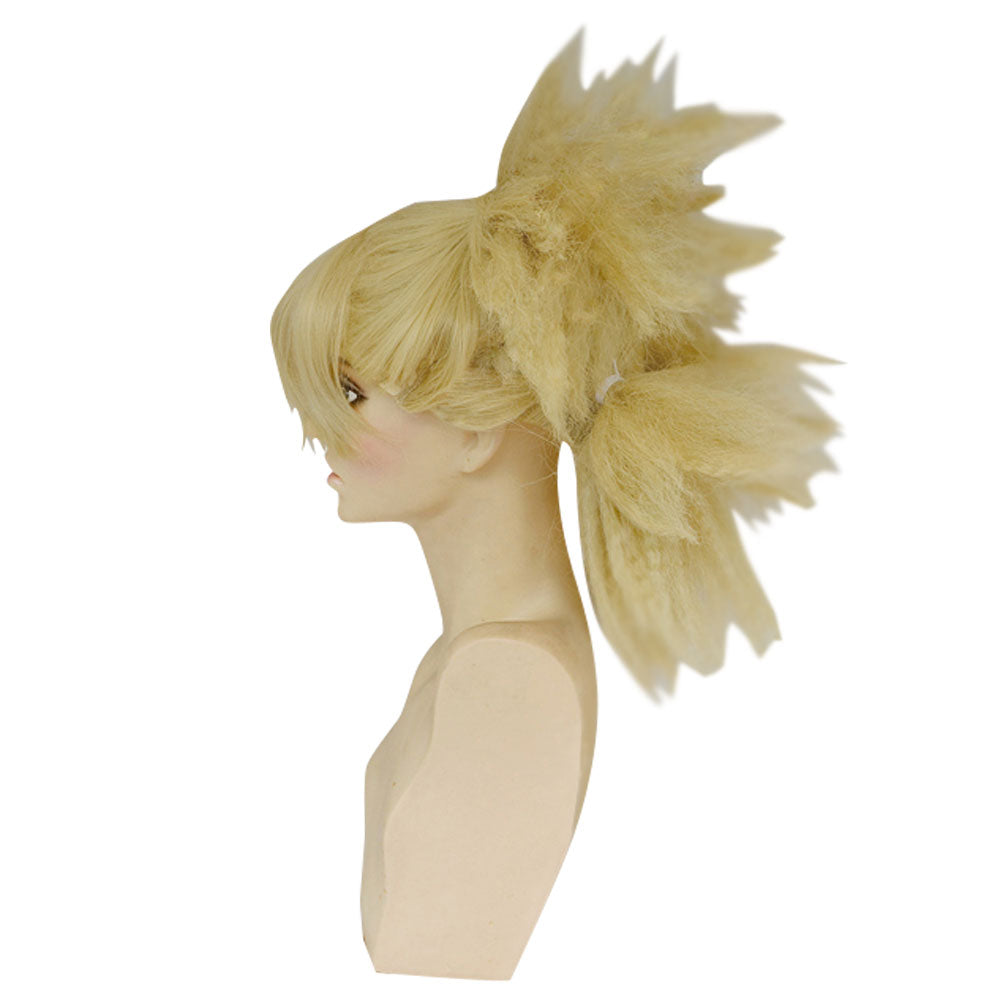 Temari from Naruto Halloween Golden Cosplay Wig